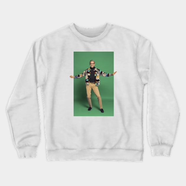 The Magnificent Jeff Goldblum Crewneck Sweatshirt by Therouxgear